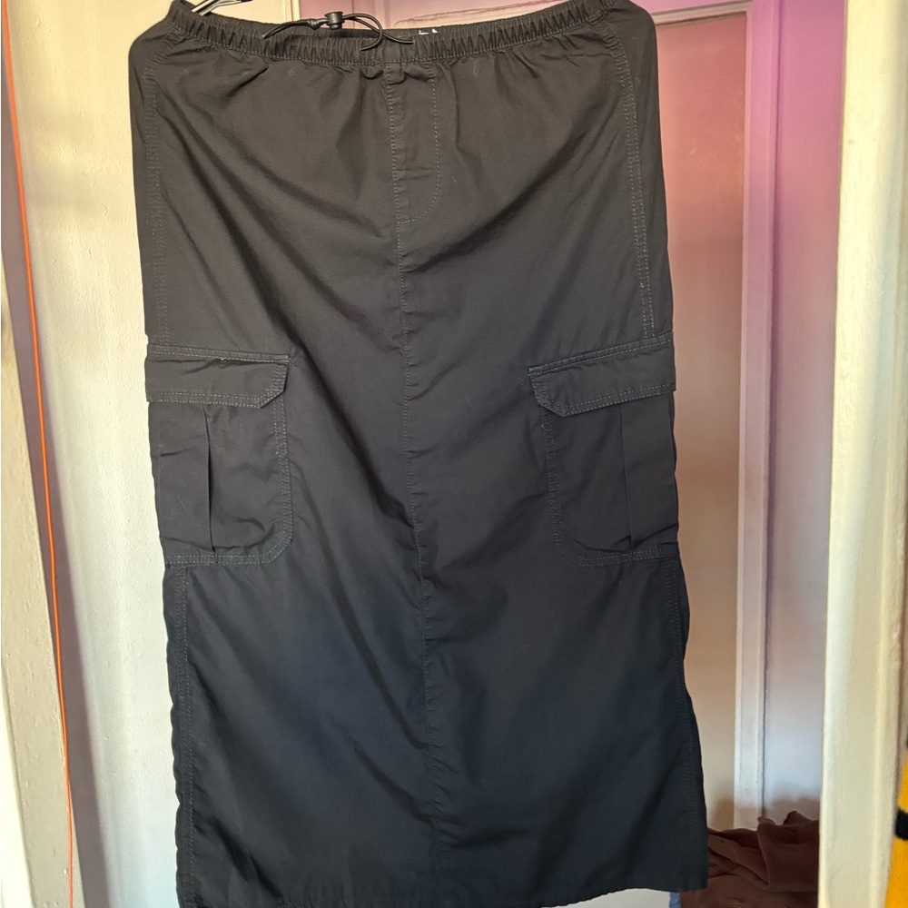 Divided cargo midi skirt H&M